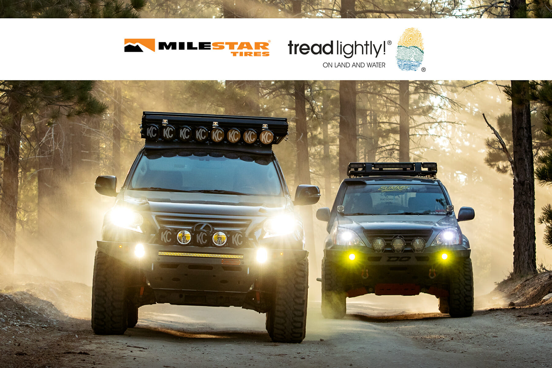 TIRECO’S MILESTAR BRAND ANNOUNCES PARTNERSHIP WITH TREAD LIGHTLY!